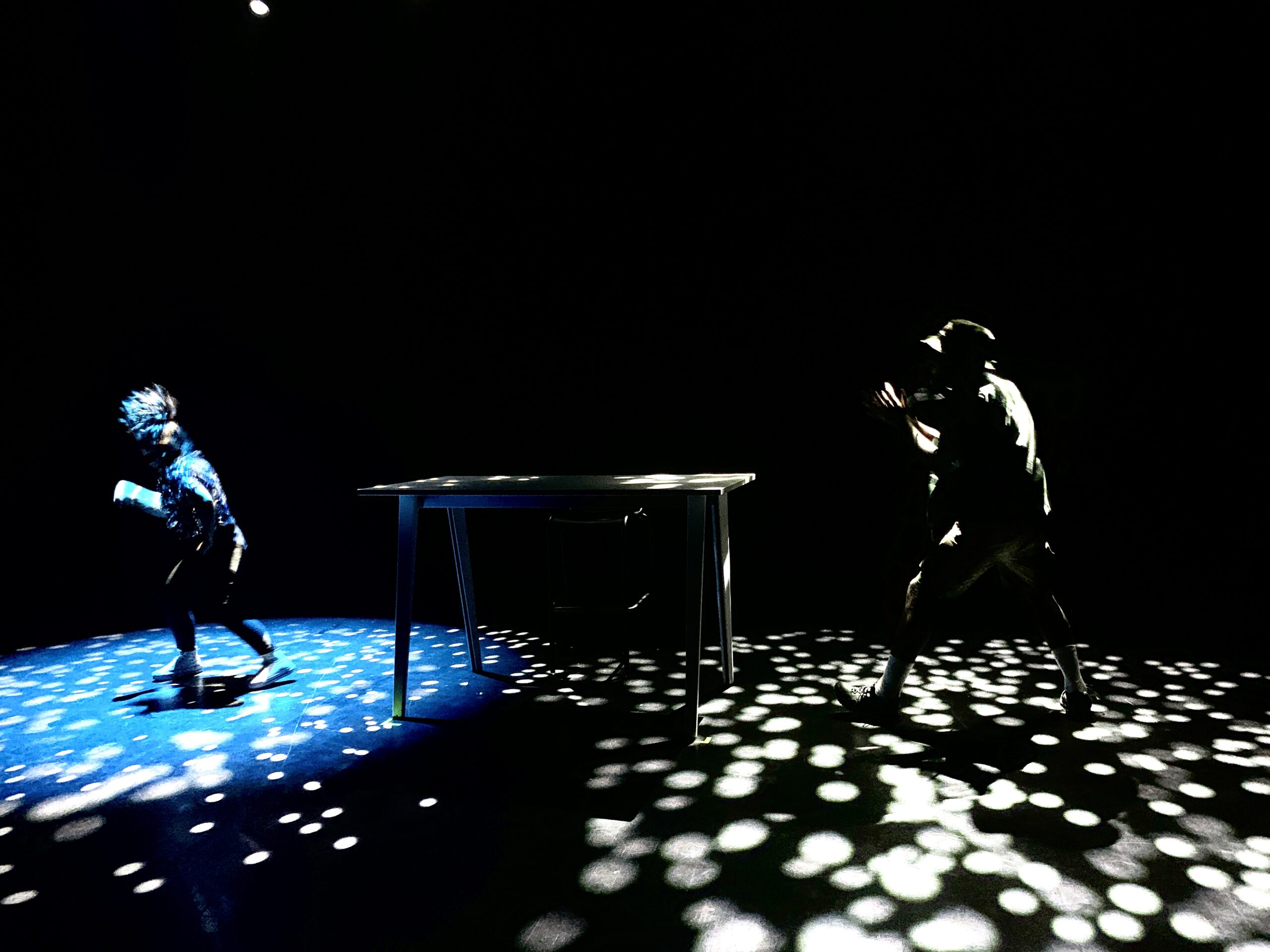 photo de la pièce de théâtre "l'effrayante effrayée"